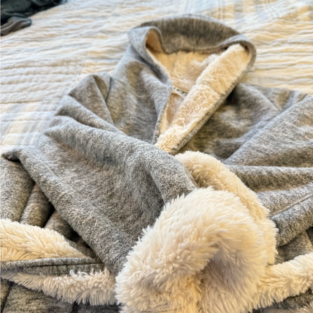 Cozy UGG Hooded Reversible robe